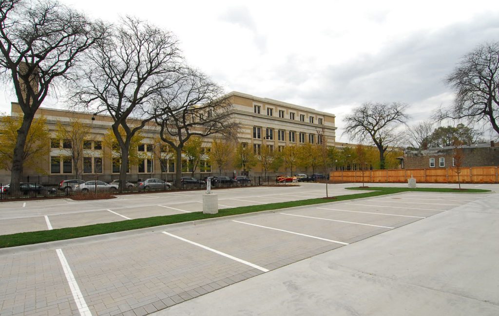 Lindblom Math & Science Academy Parking Lot