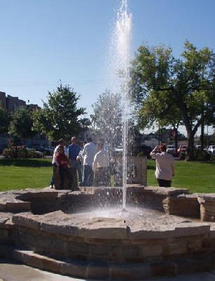 Portage Park Fountain