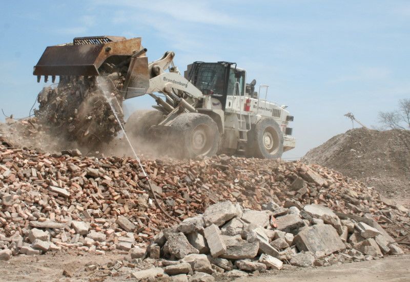 Michael Reese Hospital Demolition