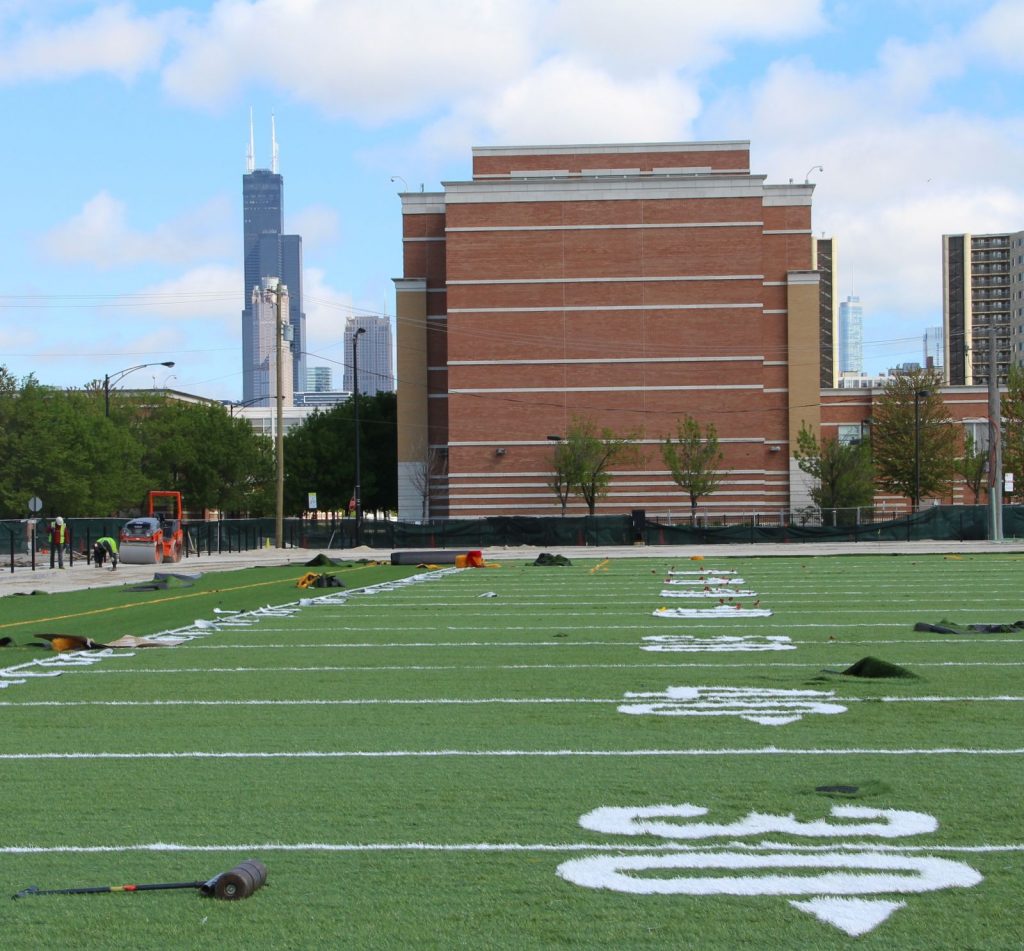 Turf Field at National Teachers Academy